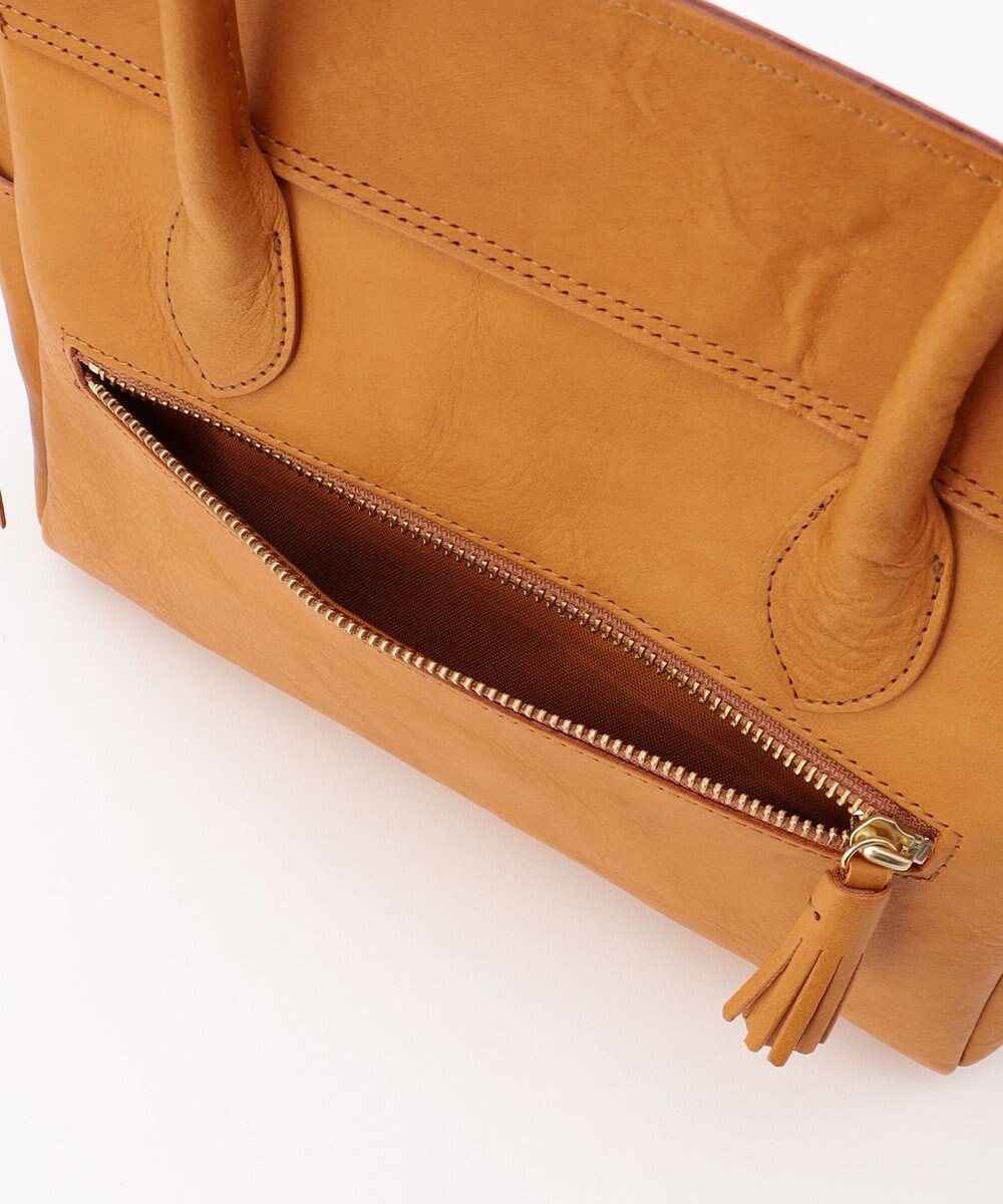 UNBILLION 【テレビ ドラマ着用アイテム】perche 姫路オイルレザーフラップ付きトートバッグS 