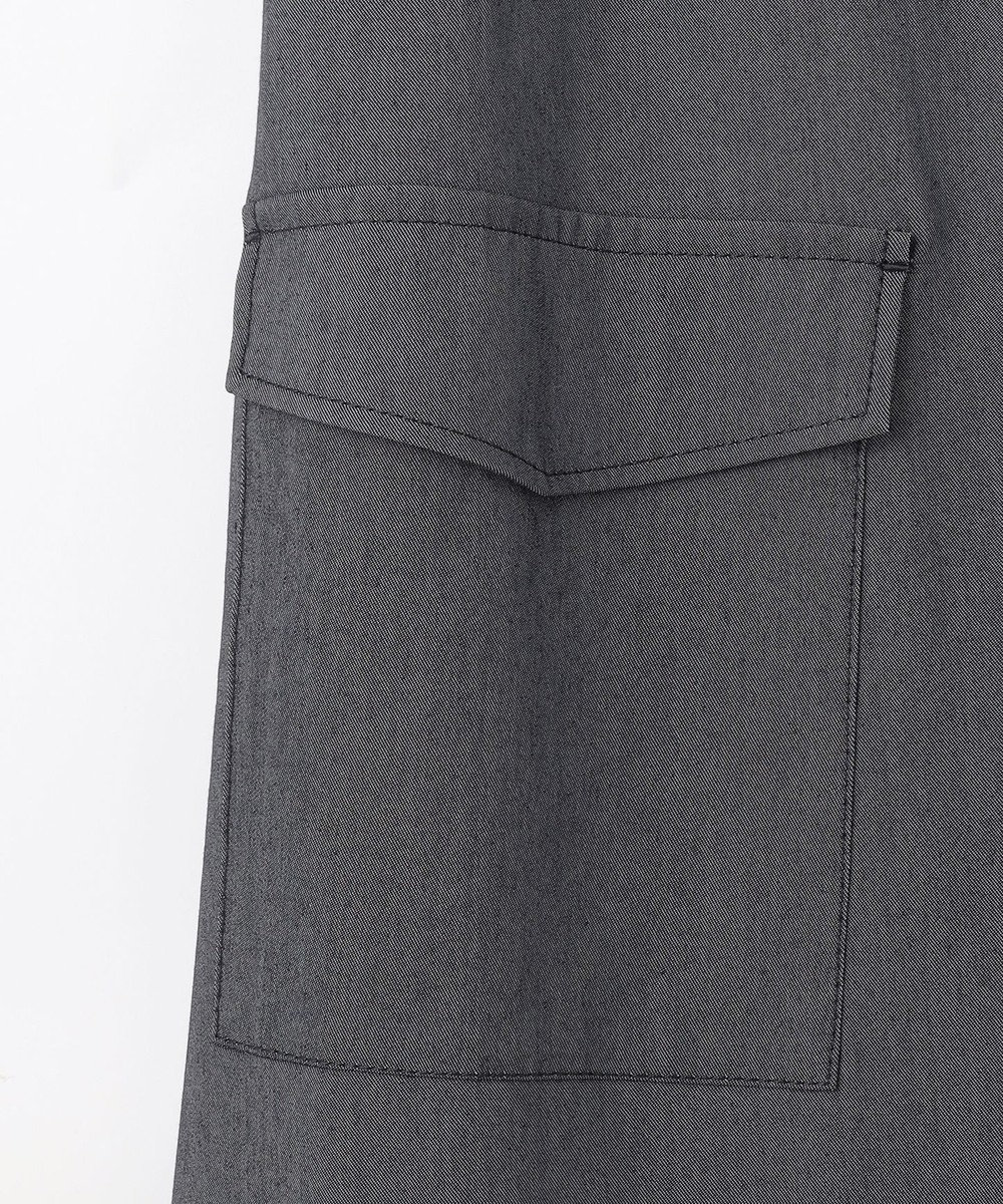 自由区 【カタログ掲載・接触冷感・UVカット・洗える】デニムライクボトムフレア スカート 