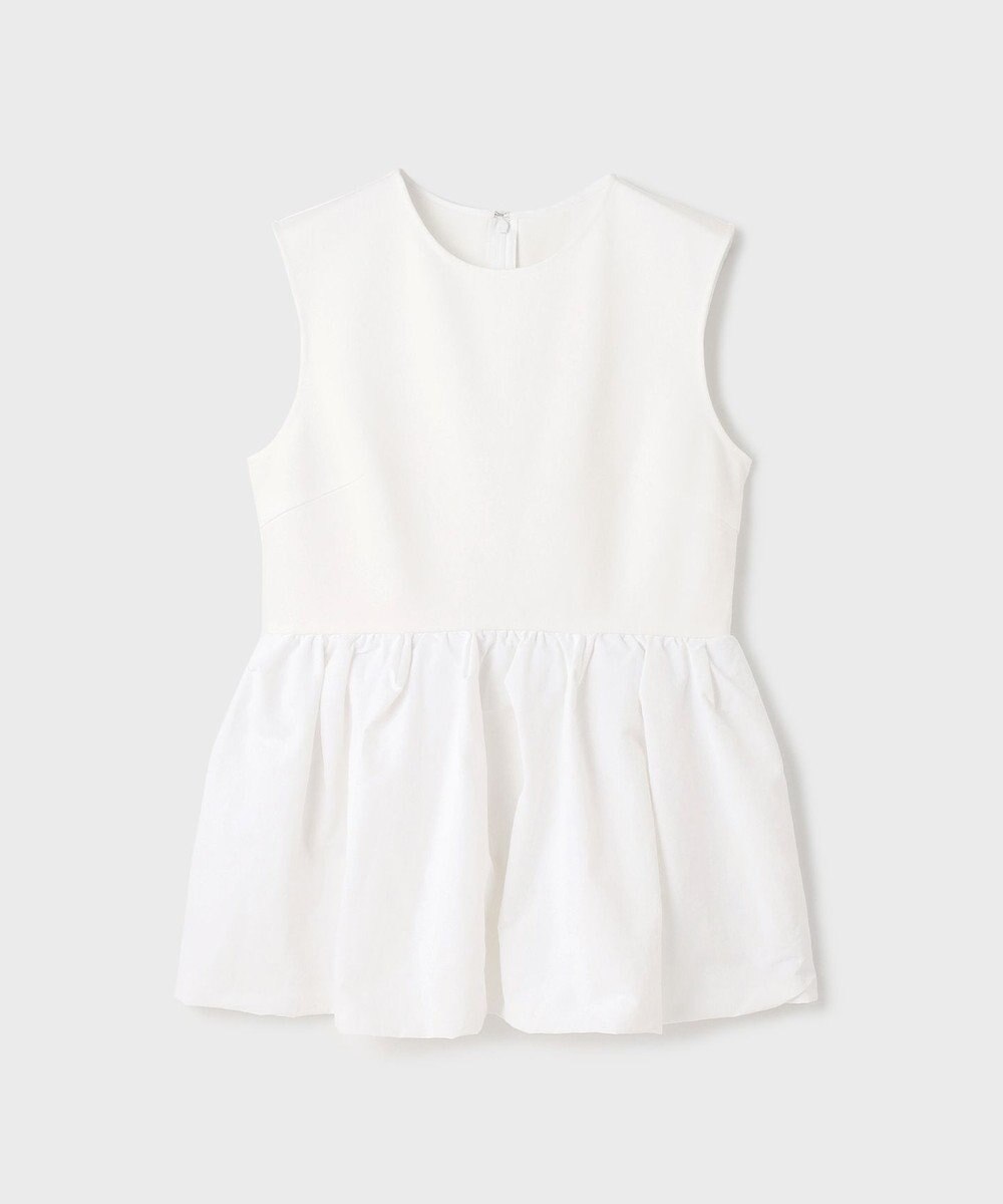 GRACE CONTINENTAL タフタペプラムトップ 