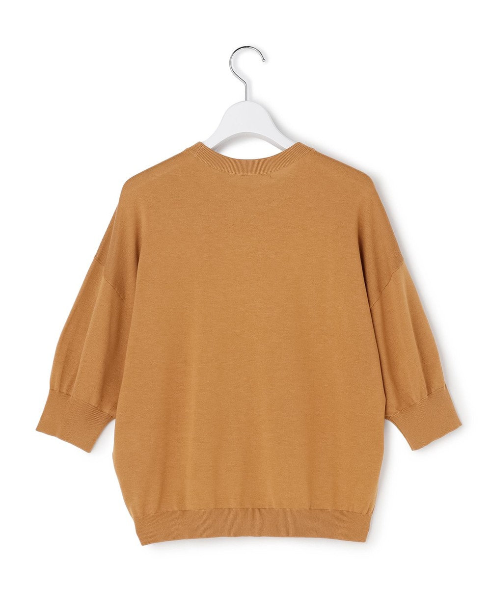 23区 【先行予約】キュプラコットン プルオーバー ニット 