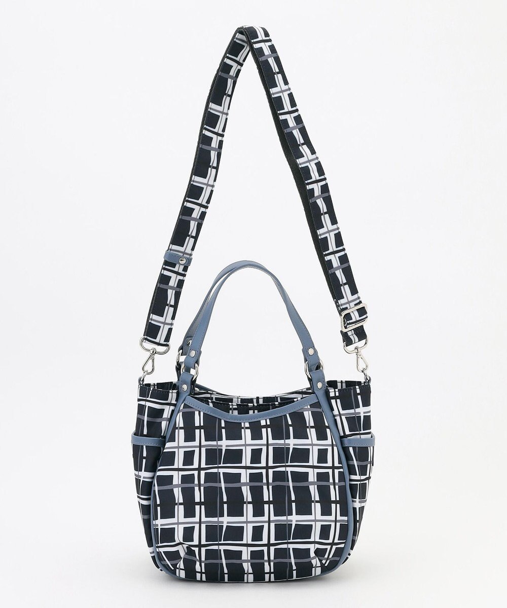 Y'SACCS ドローイングチェック2WAYミニトート 