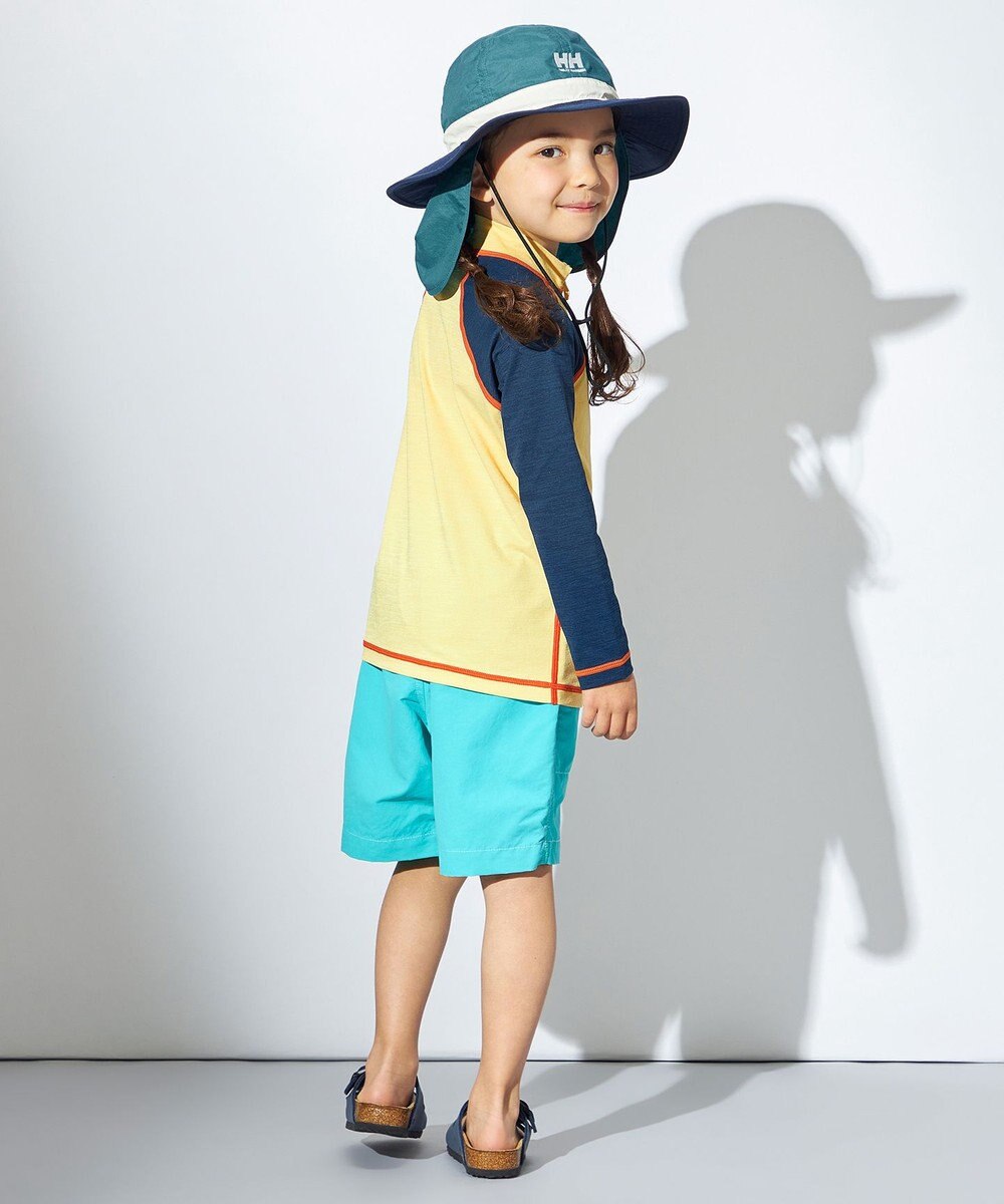 HELLY HANSEN 【キッズ】ロングスリーブ HHフルジップラッシュガード 