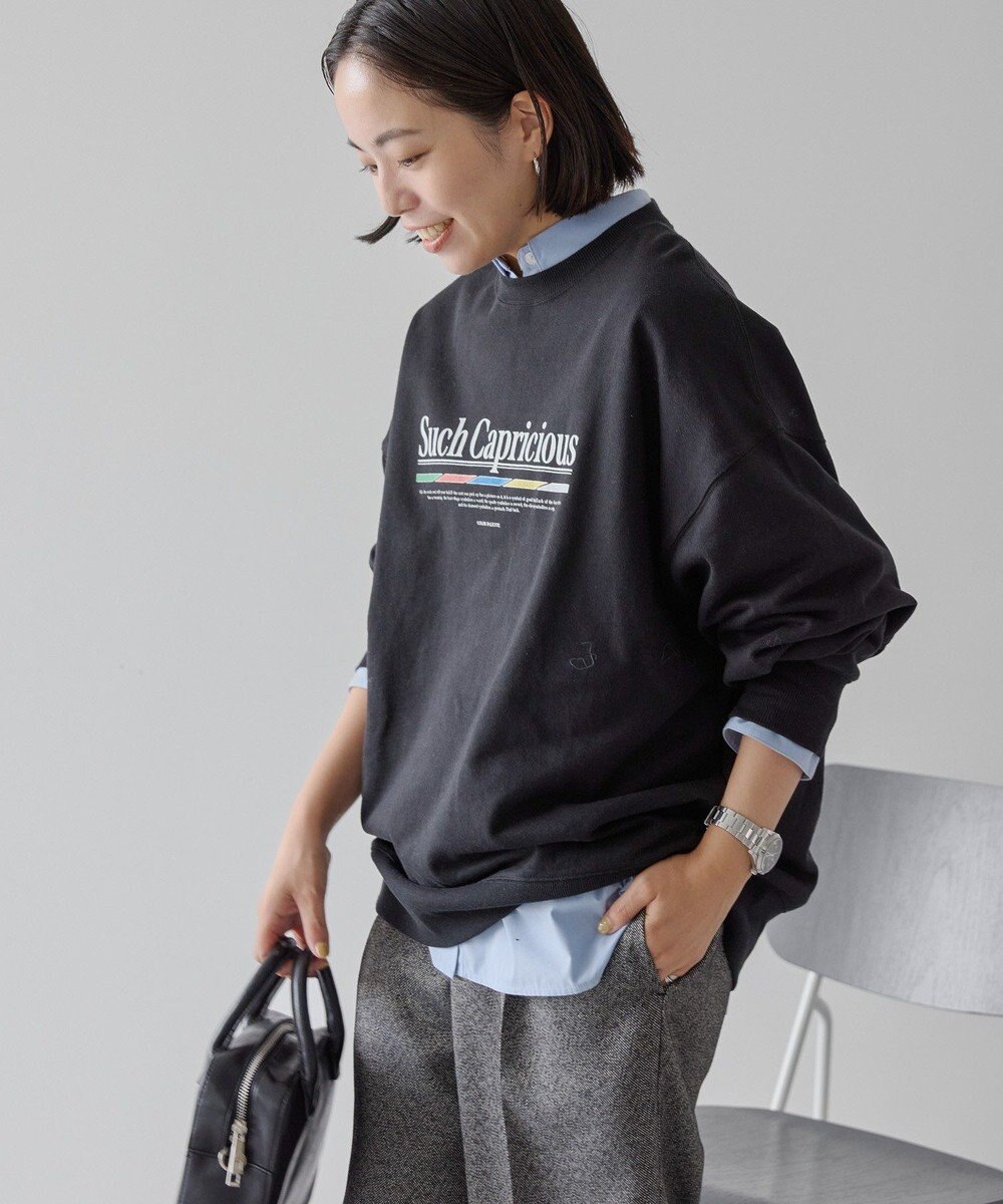 AMERICAN HOLIC 90sカラーロゴ裏毛プルオーバー 