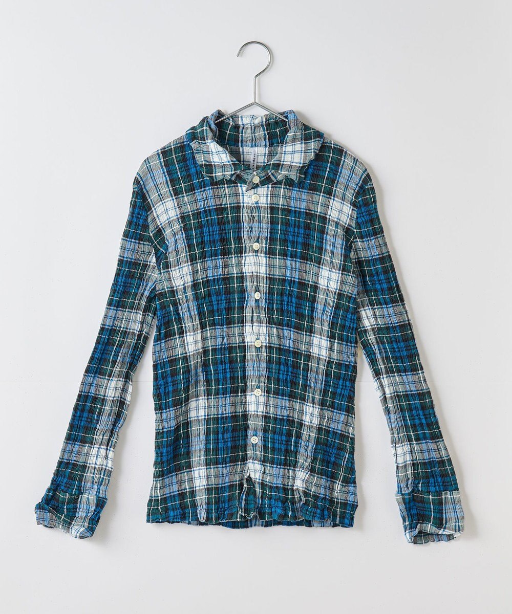 crêprie tsumori chisato creperie LONG SLEEVES SHIRT -TARTAN CHECK クレプリ タータンチェック長袖シャツ 