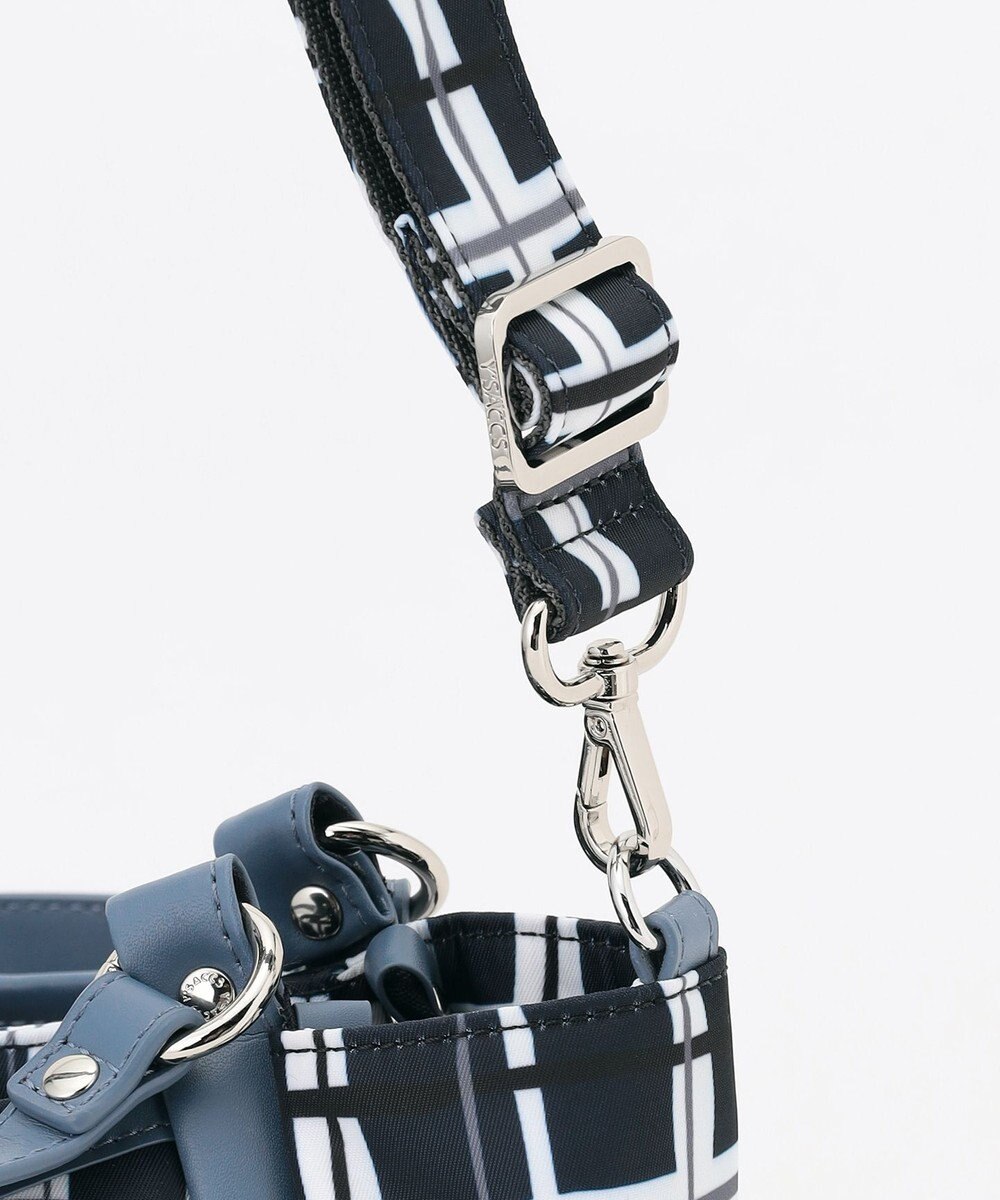 Y'SACCS ドローイングチェック2WAYミニトート 