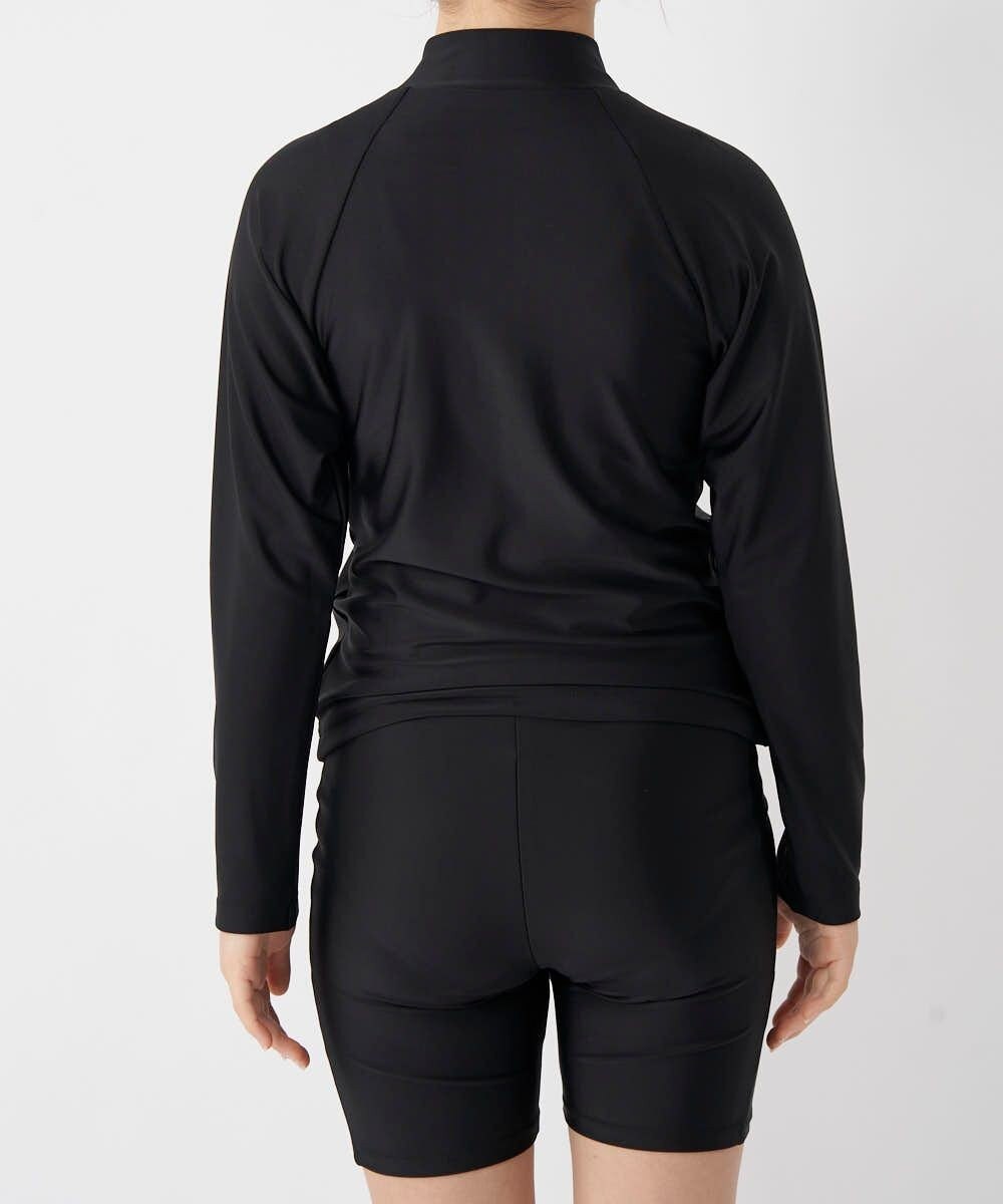 OP／FILA 【FILA】スタンドカラー長袖フルジップラッシュガード 