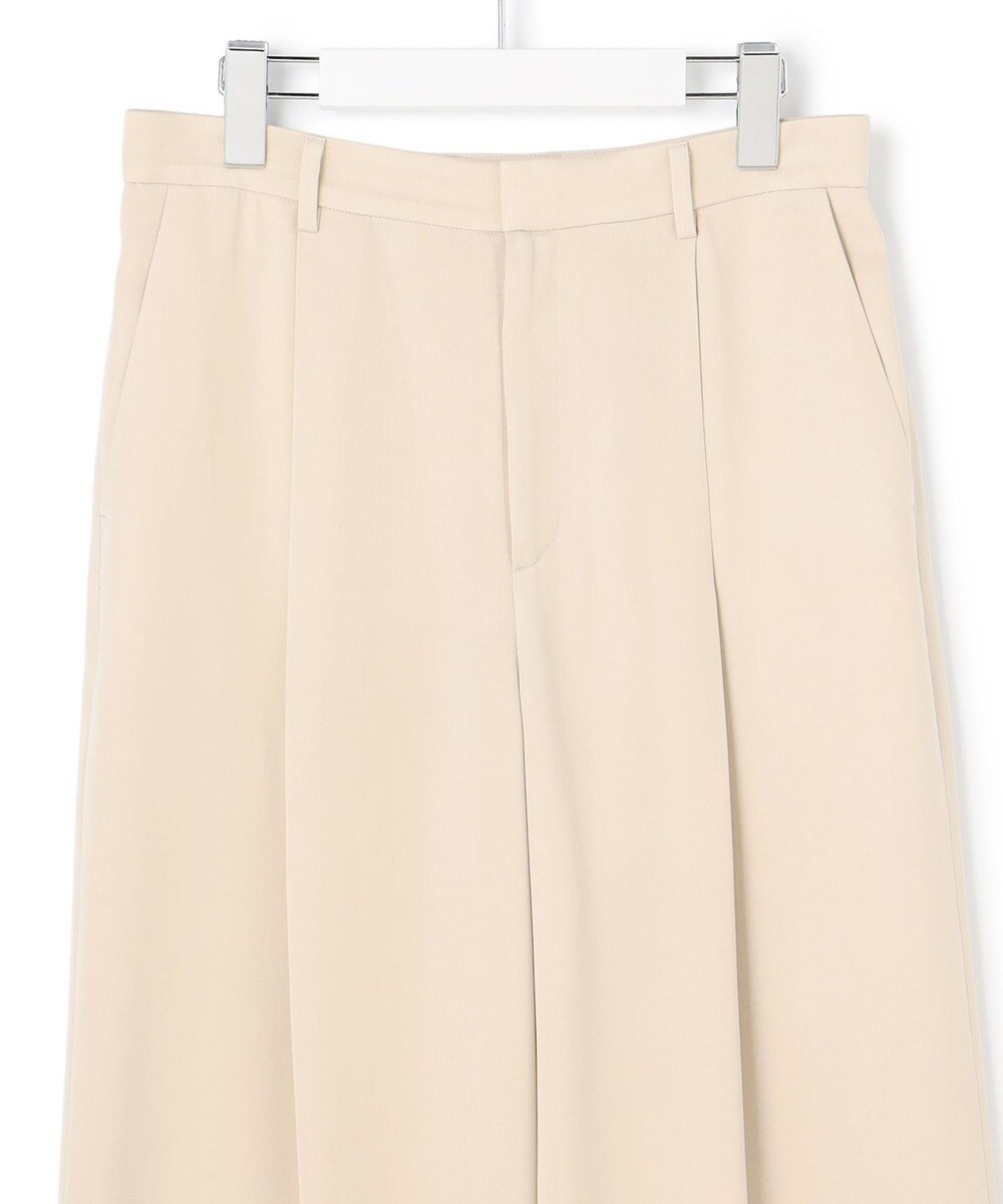 ICB L 【WEB＆一部店舗限定】BrightCupraSatin ワイドパンツ 