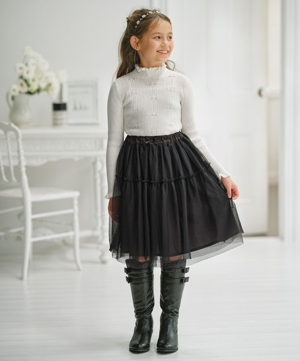 組曲 KIDS 【150-160㎝】リブニット 