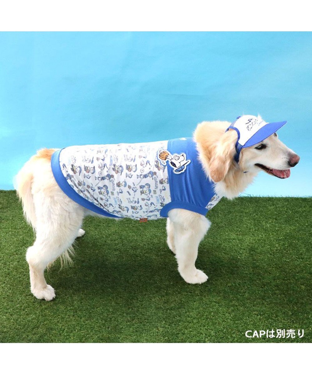 PET PARADISE スヌーピー タンクトップ 《ファインプレー柄》 中型犬 大型犬 