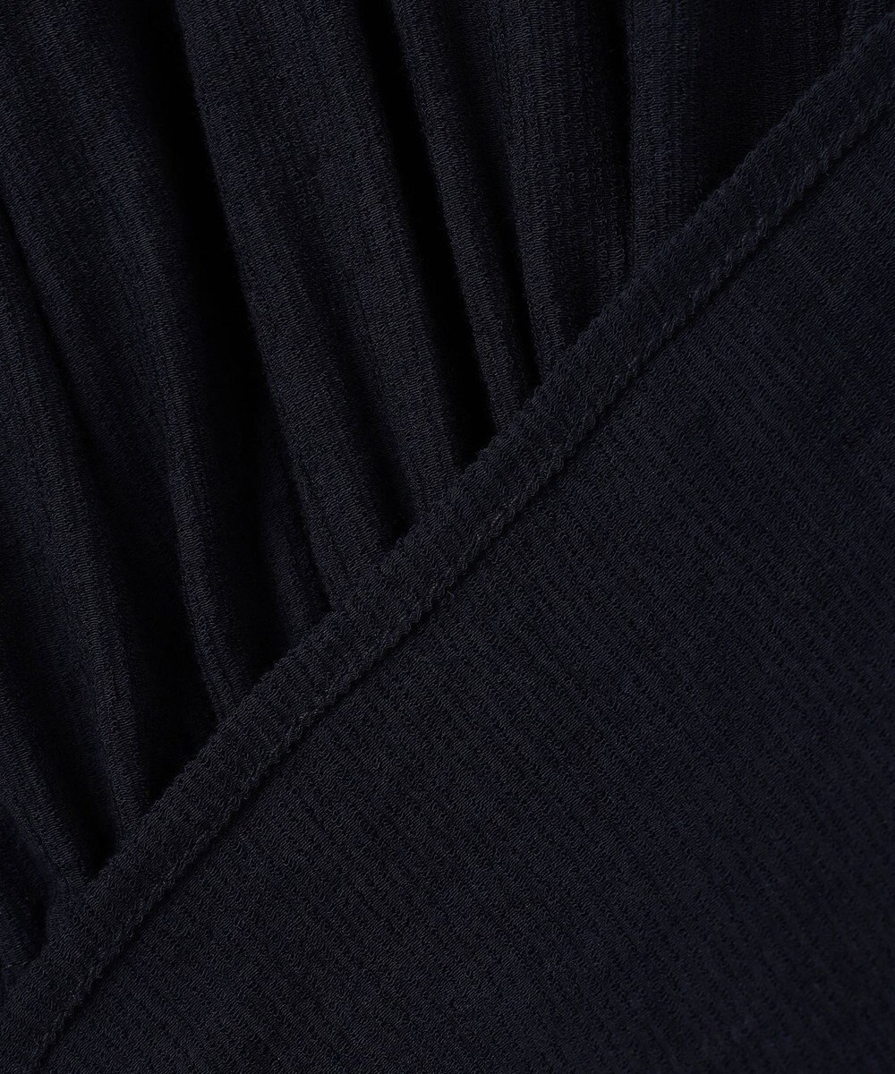 組曲 【先行予約】シアーリンクルクロス ティアードブラウス 