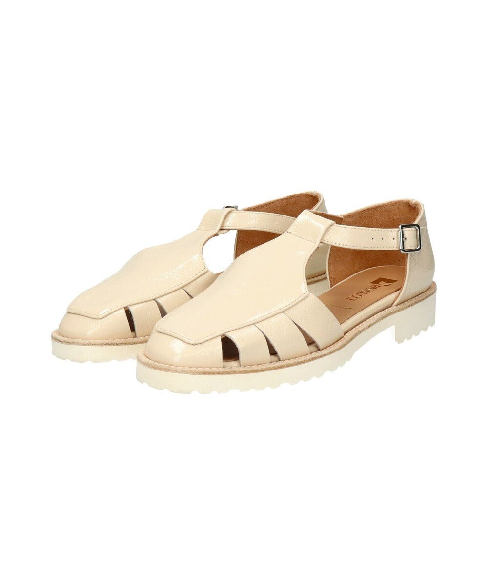 INTER-CHAUSSURES 【PASCUCCI】ソフトスクエアトウグルカシューズ 