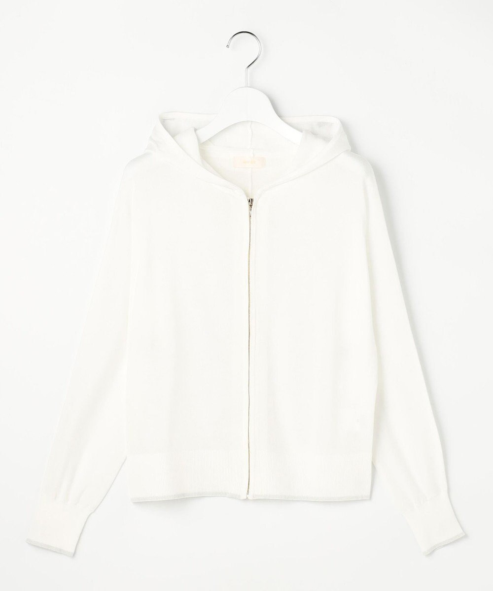 ANY SIS エアリー ニットフーディー 