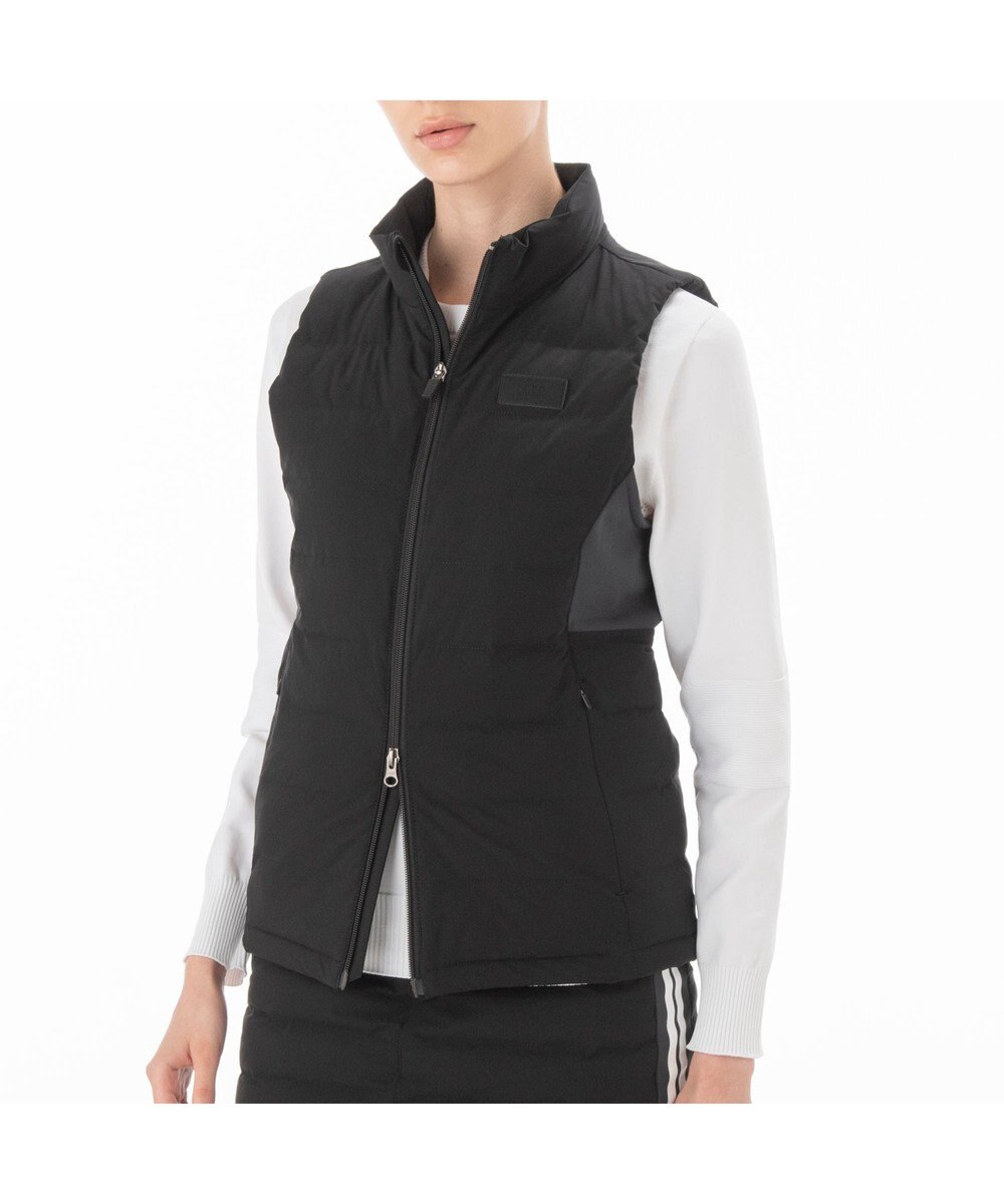 ZERO HALLIBURTON 【雑誌掲載】 ハイブリッドパデットベスト 82756 撥水 保温 裏起毛 ゴルフ ZHG-W15b 