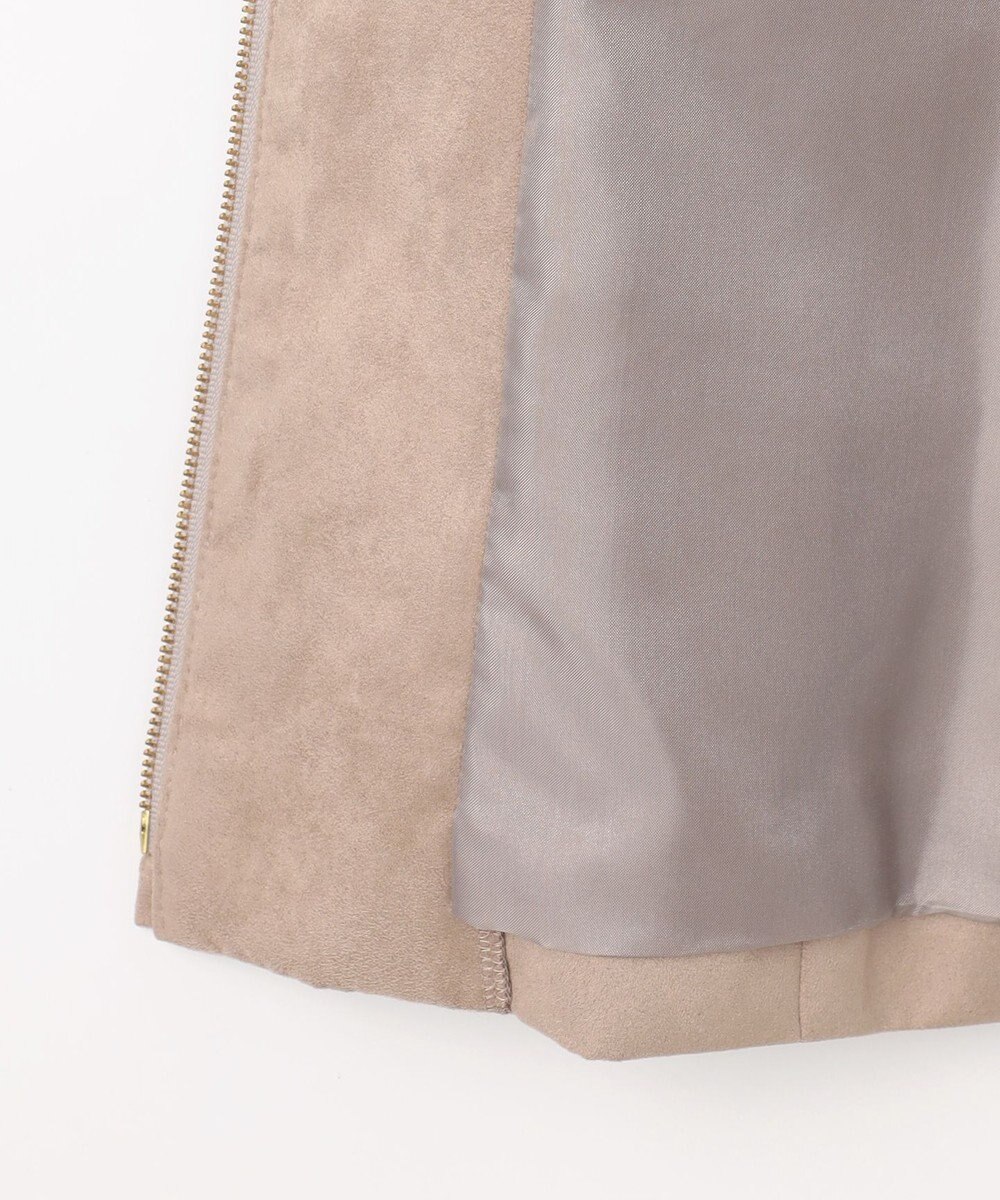 J.PRESS LADIES ライトマイクロスエード ブルゾン 