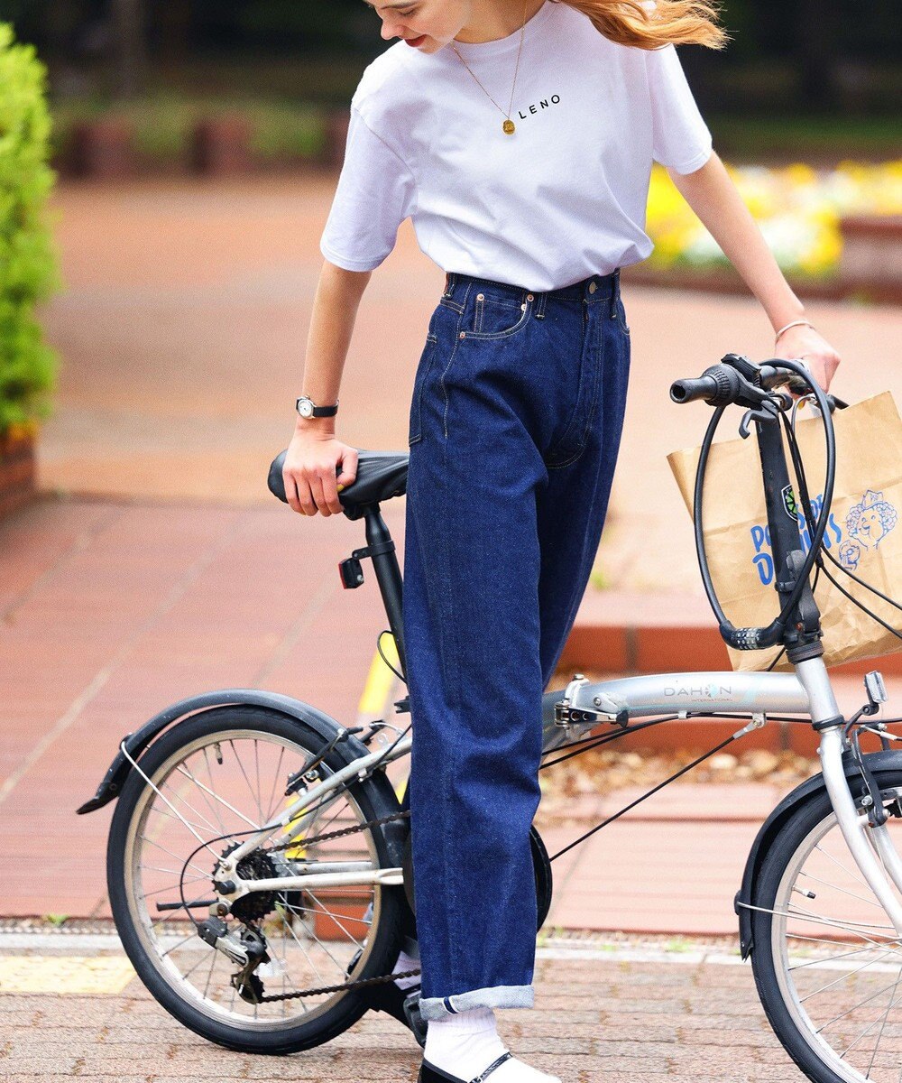 LENO KAY HIGH WAIST JEANS　ハイウエストストレートデニムパンツ 