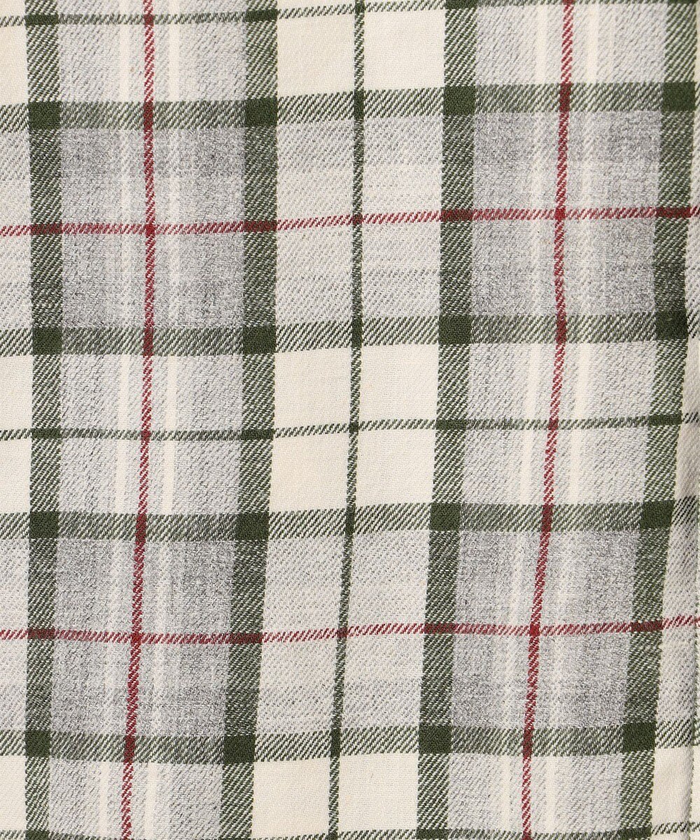 JOSEPH ABBOUD MOUNTAIN 【サスティナブル】オーガニックラフィーチェック シャツ 