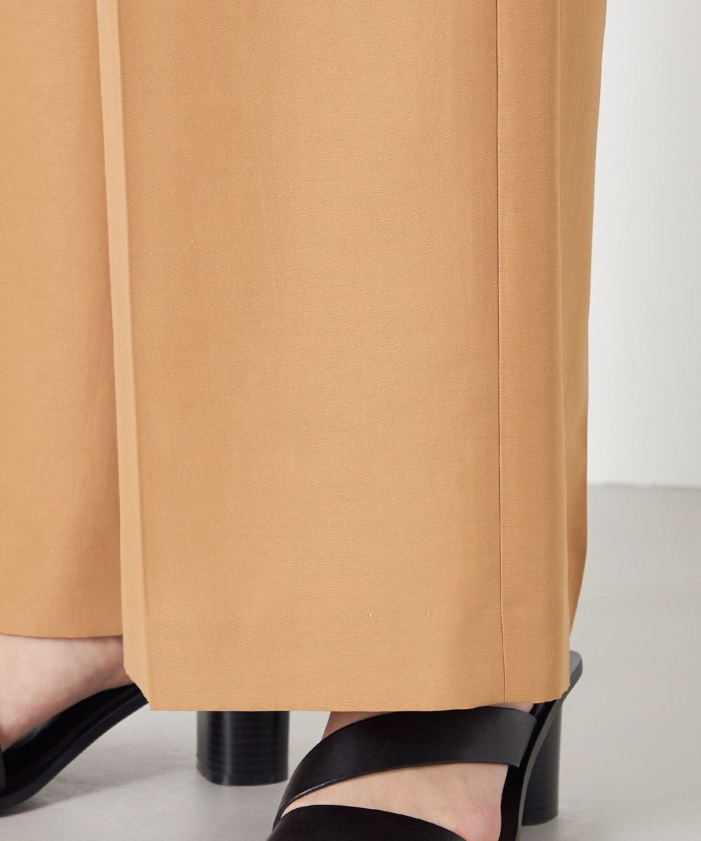 NAVE 【ReNAVE・セットアップ可/撥水加工/防シワ/ウエストゴム】ポリエステルタッサー パンツ 