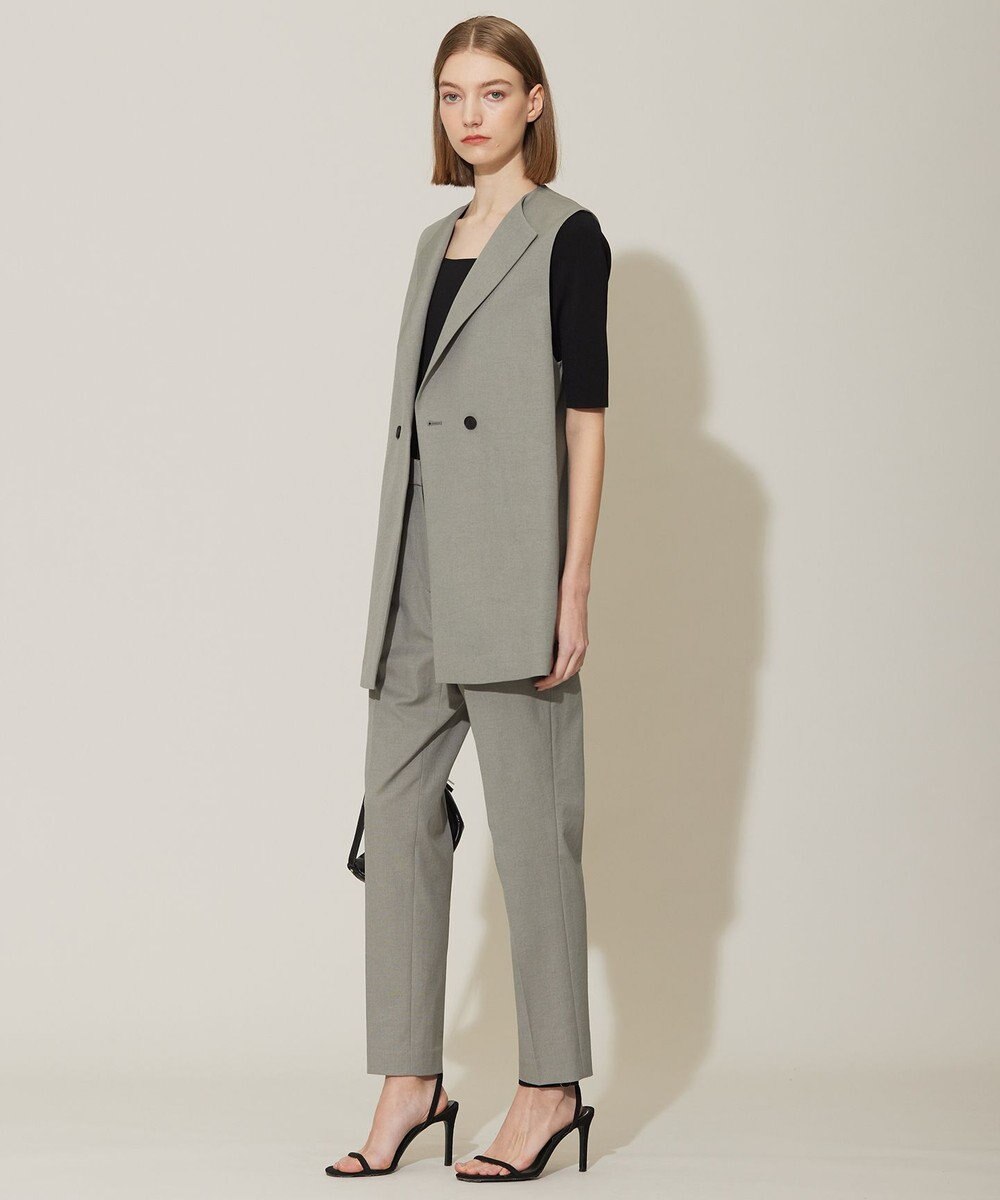 ICB 【接触冷感・UVケア・撥水・洗える】 LooseWeave ノーカラージレ 