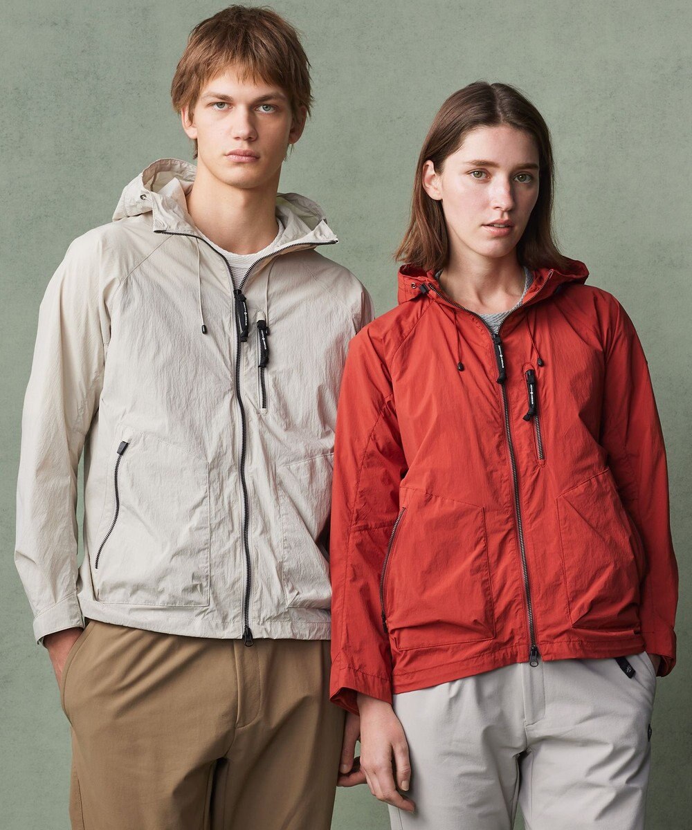 JOSEPH ABBOUD MOUNTAIN 【軽量/ストレッチ/ECO撥水】ライトワシャーストレッチ マウンテンパーカー 