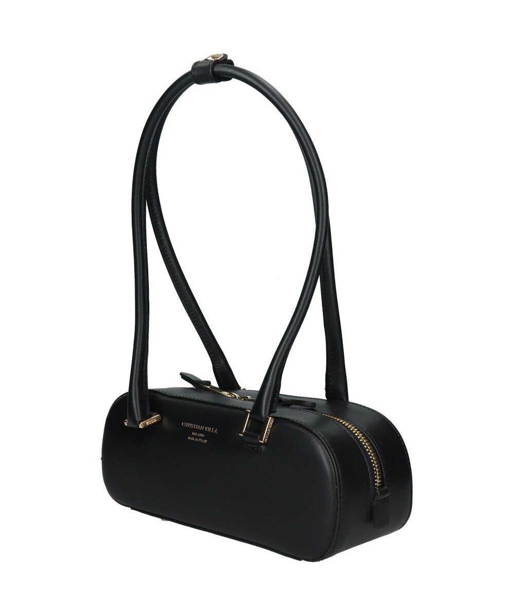 INTER-CHAUSSURES 【CHRISTIAN VILLA】ワイドシルエットミニショルダーバッグ 