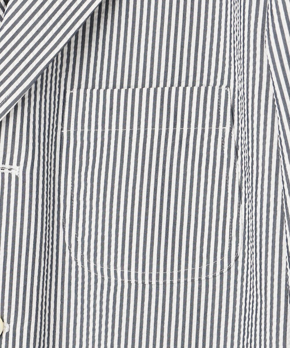 J.PRESS MEN 【J.PRESS ORIGINALS】Silk Seersucker 3B Sack Jacket / Japan Made 