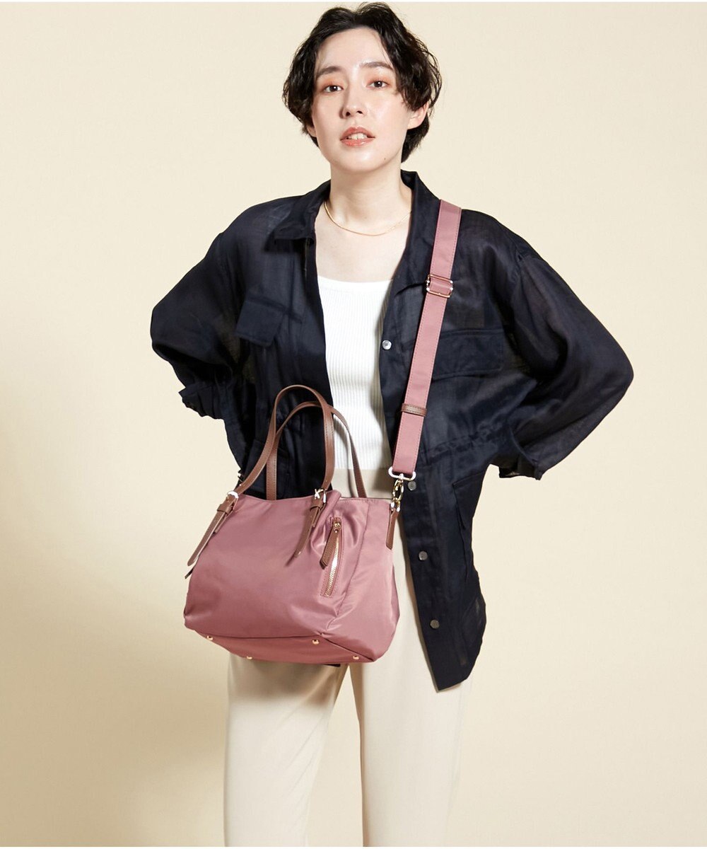 LA BAGAGERIE 【MONICA】ナイロン2WAYトートバッグ Sサイズ 
