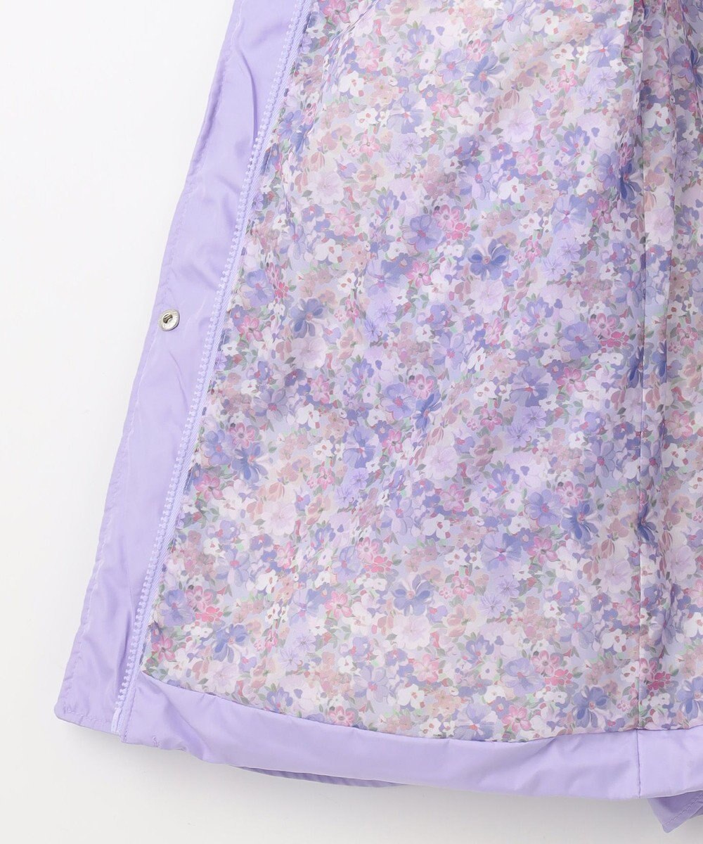 ANY KIDS 【洗濯機OK】中綿 リボン コート 