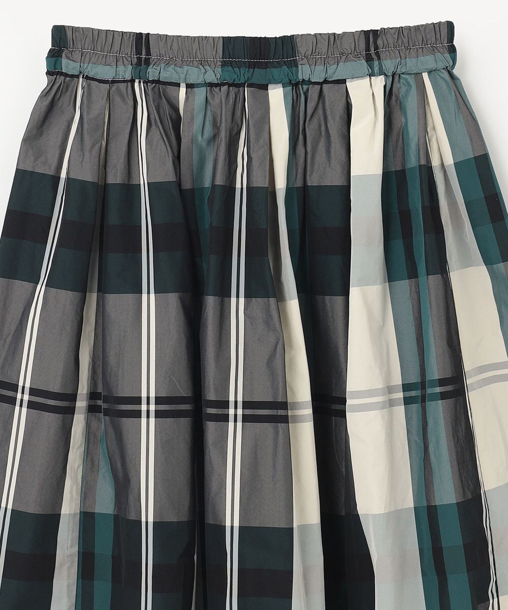 ANY 【洗濯機可能・ウエストゴム】ビックチェックスカート 