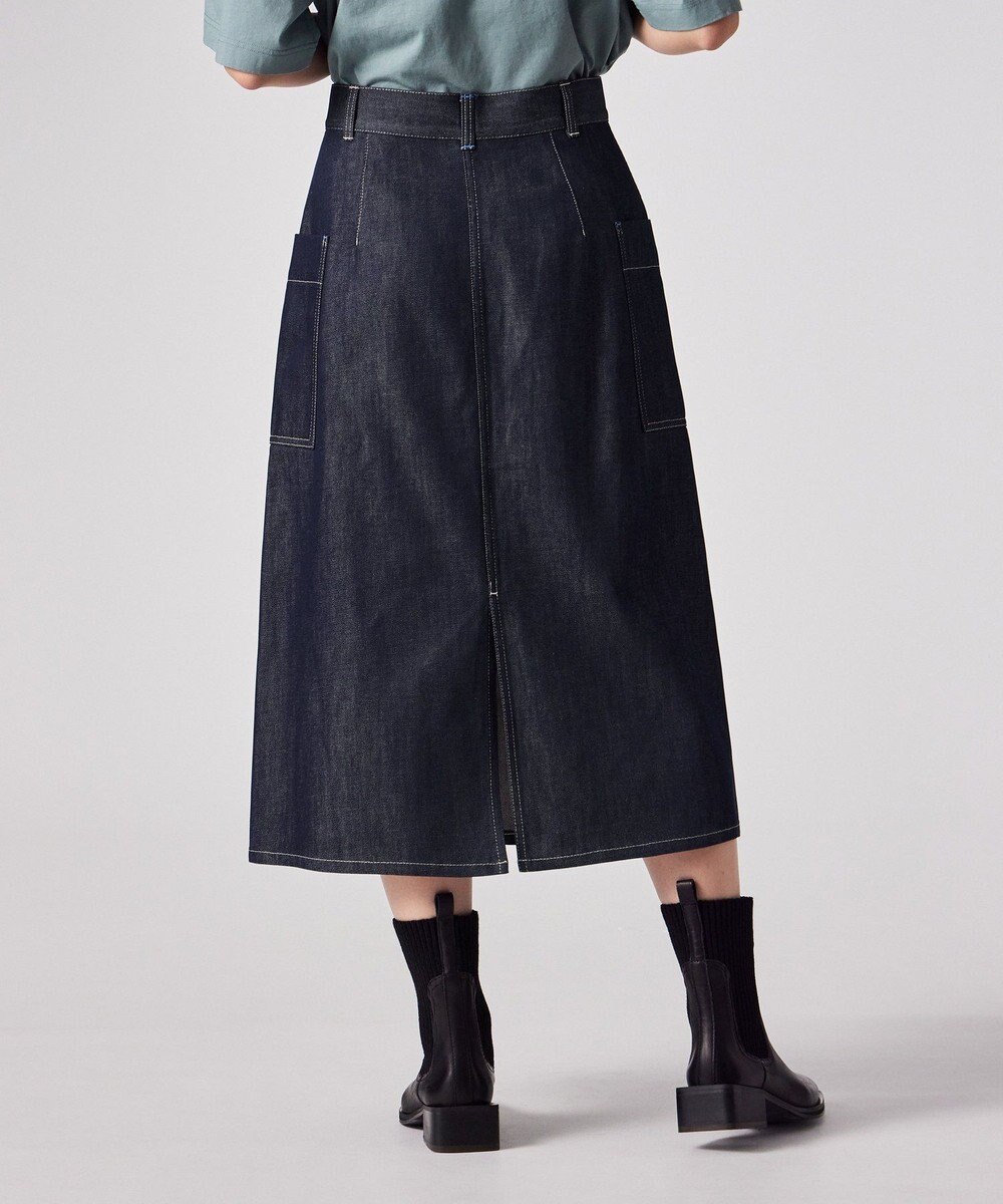 Paul Smith コントラストステッチ デニムスカート 