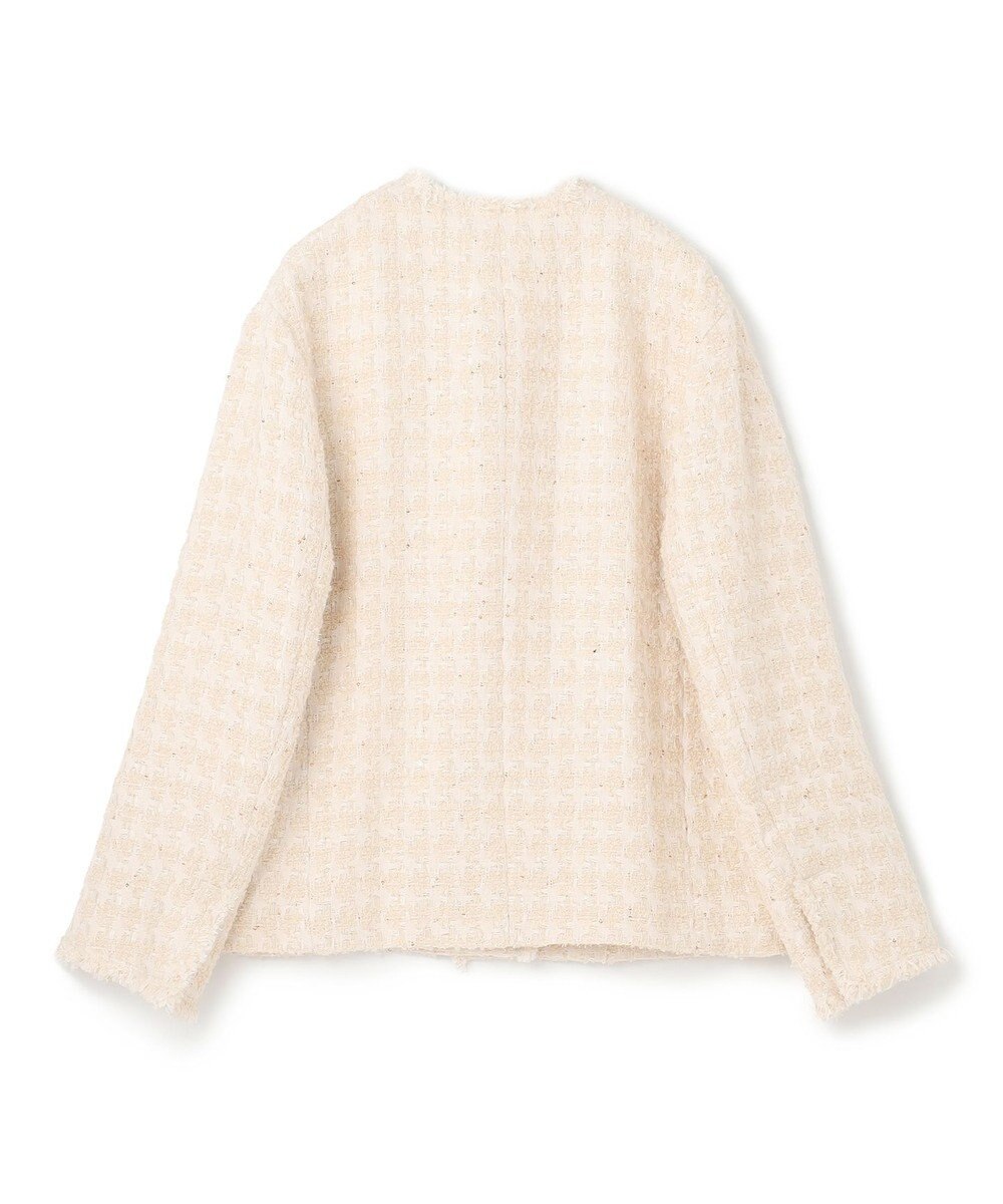 BEIGE， 【S-size】MONGE / ノーカラージャケット 