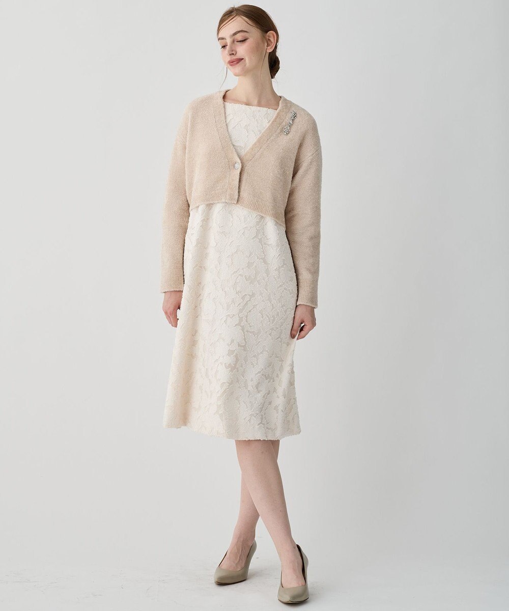 23区 【APPLAUDIR】シュエットジャカード ドレス 