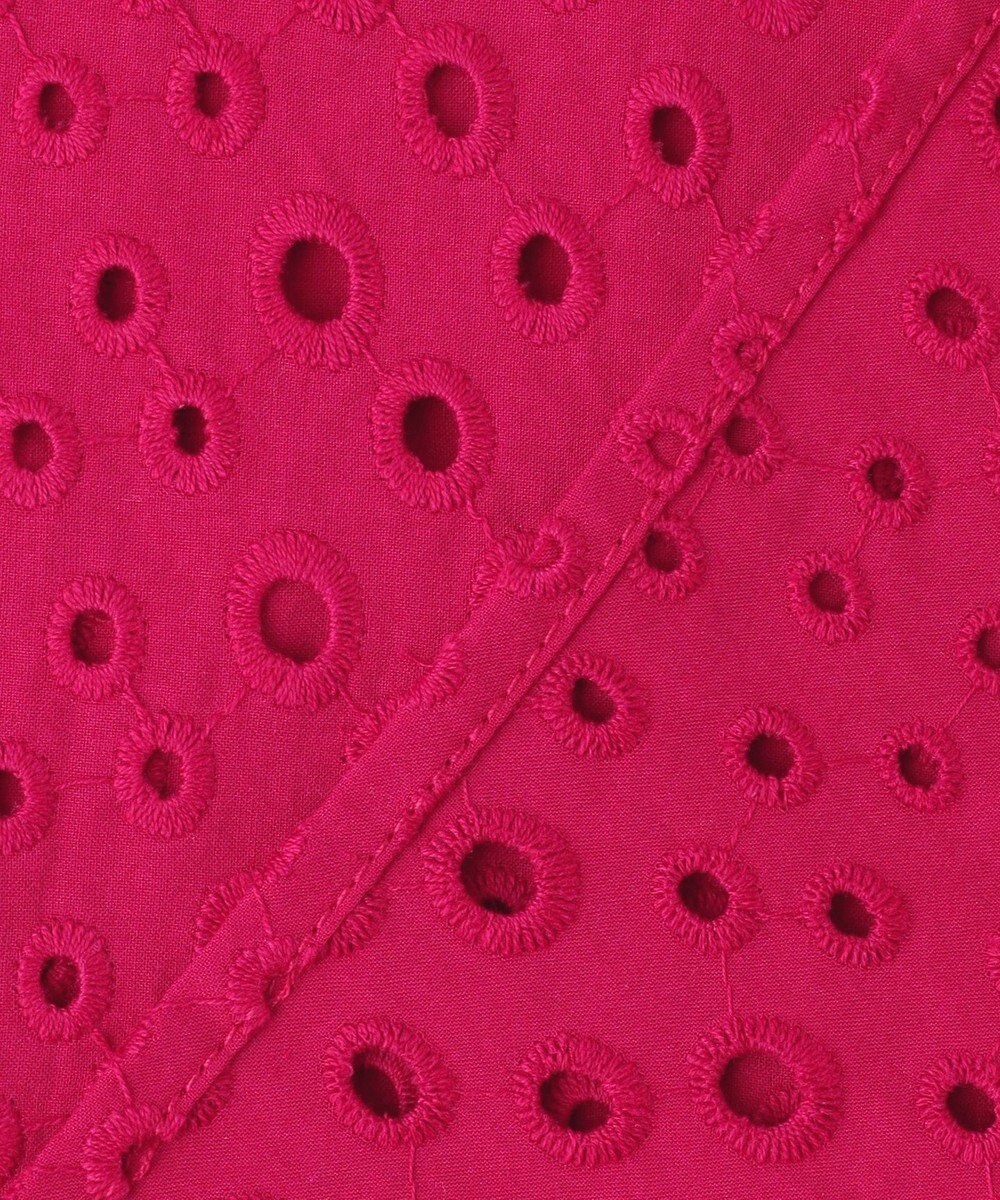 組曲 【先行予約】エンブロイダリーレース5分袖 ブラウス 