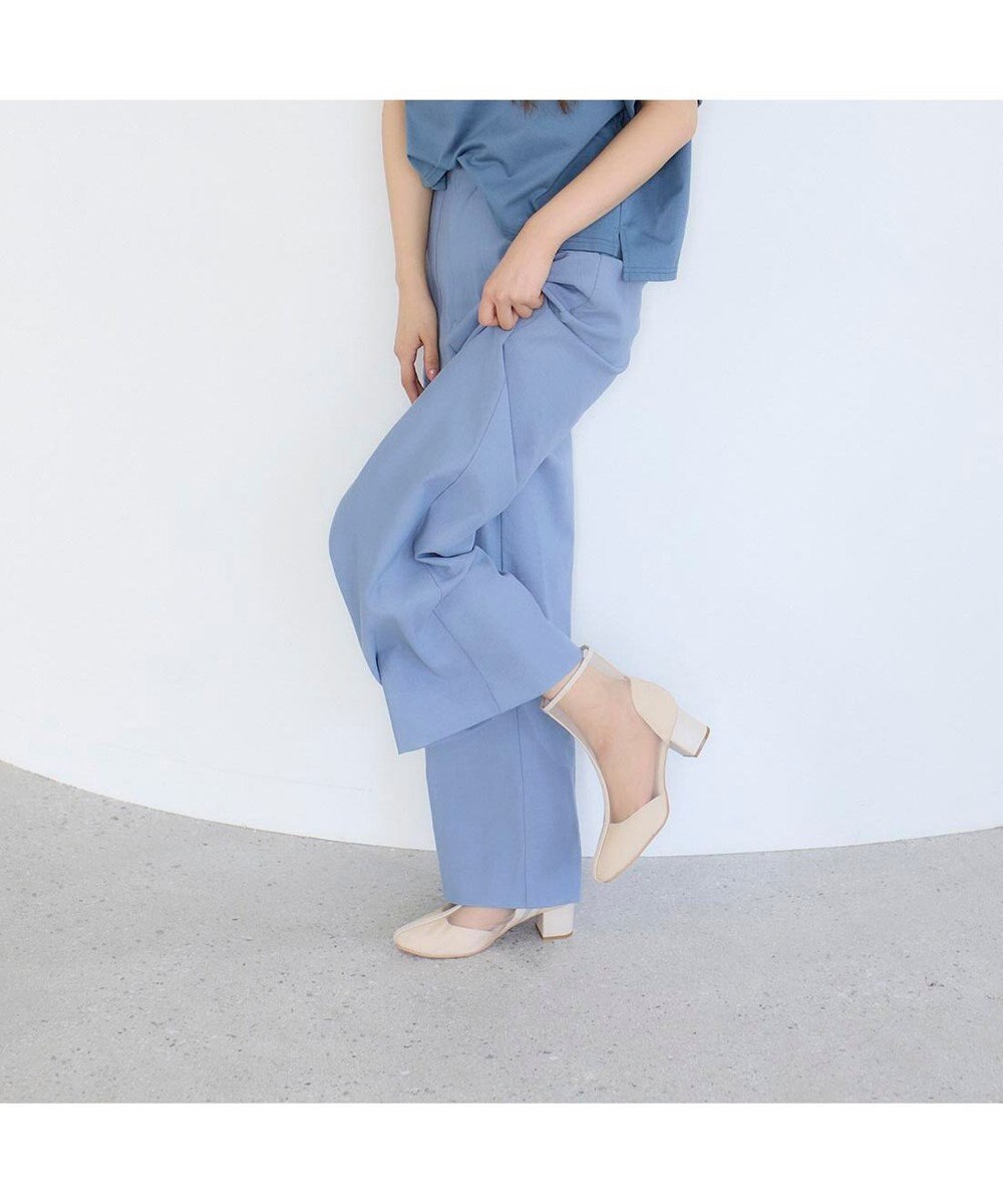 MODE ET JACOMO <noyau>ブロックヒールチュールブーツ 