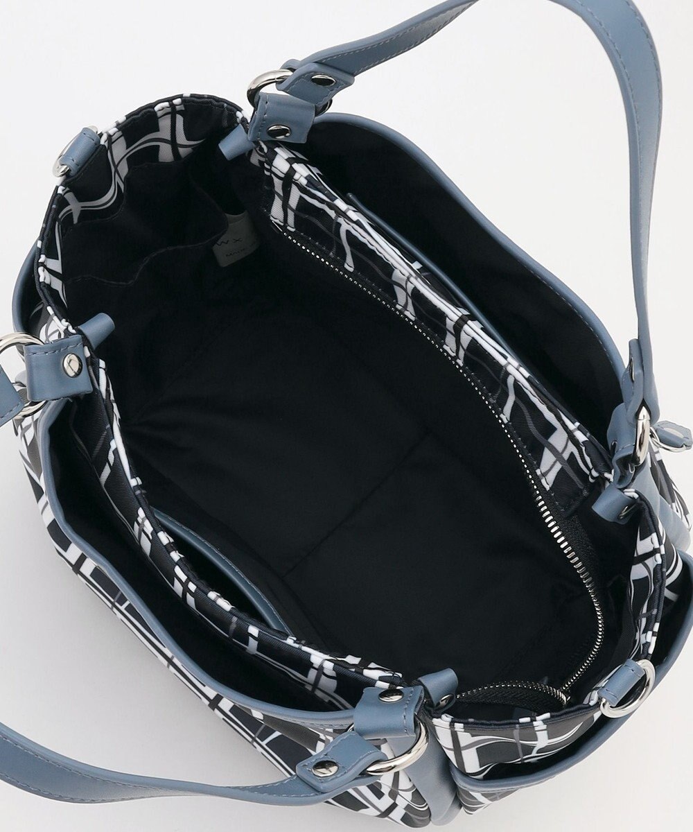 Y'SACCS ドローイングチェック2WAYミニトート 