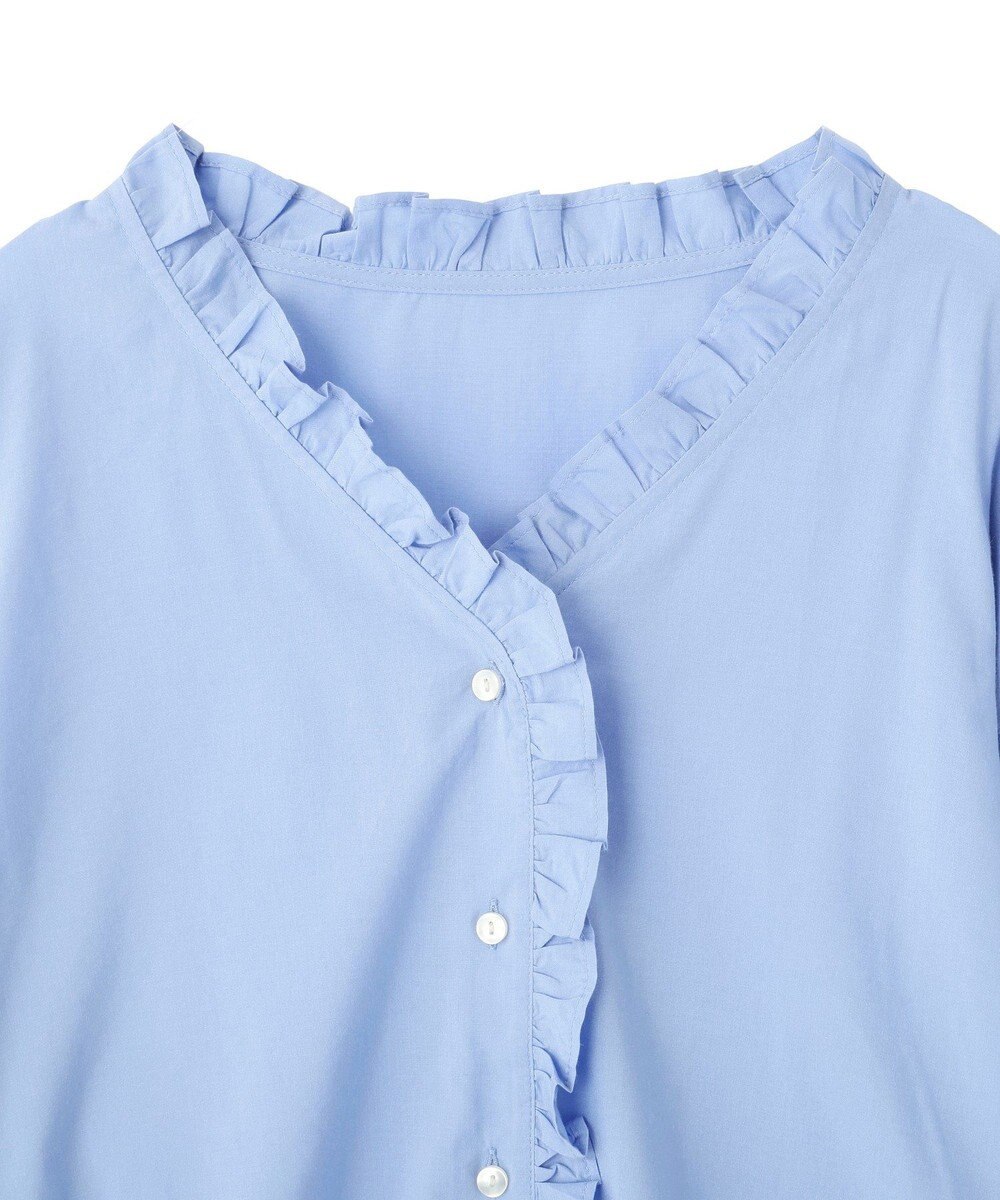 AMERICAN HOLIC フリルVネックブラウス 