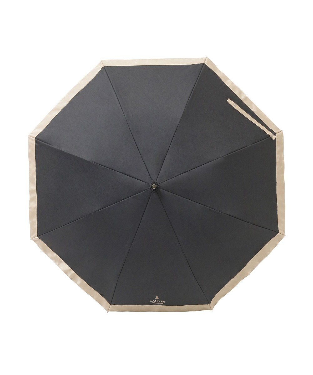 MOONBAT 【晴雨兼用日傘】ランバン コレクション（LANVIN COLLECTION）折りたたみ日傘 グログランリボン 