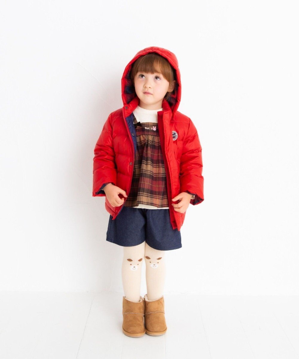 MIKI HOUSE HOT BISCUITS 【80-130cm】 ダウンジャケット 