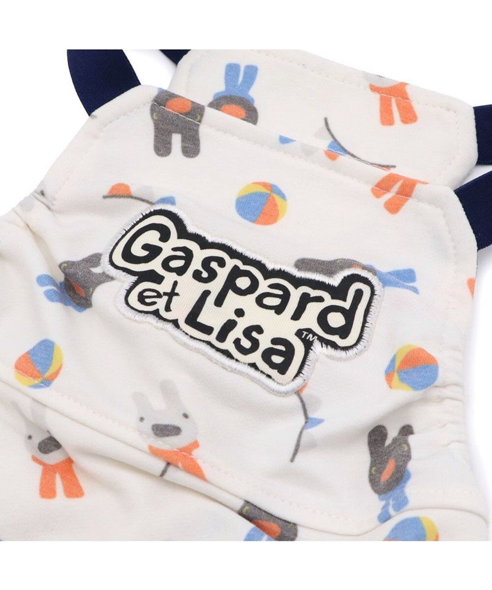 PET PARADISE リサとガスパール サロペット 《二人飛び柄》 小型犬 