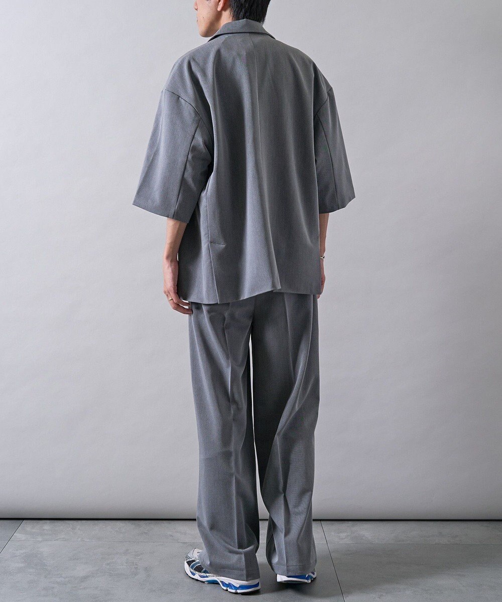 CRAFT STANDARD BOUTIQUE 半袖ダブルテーラードセットアップ 