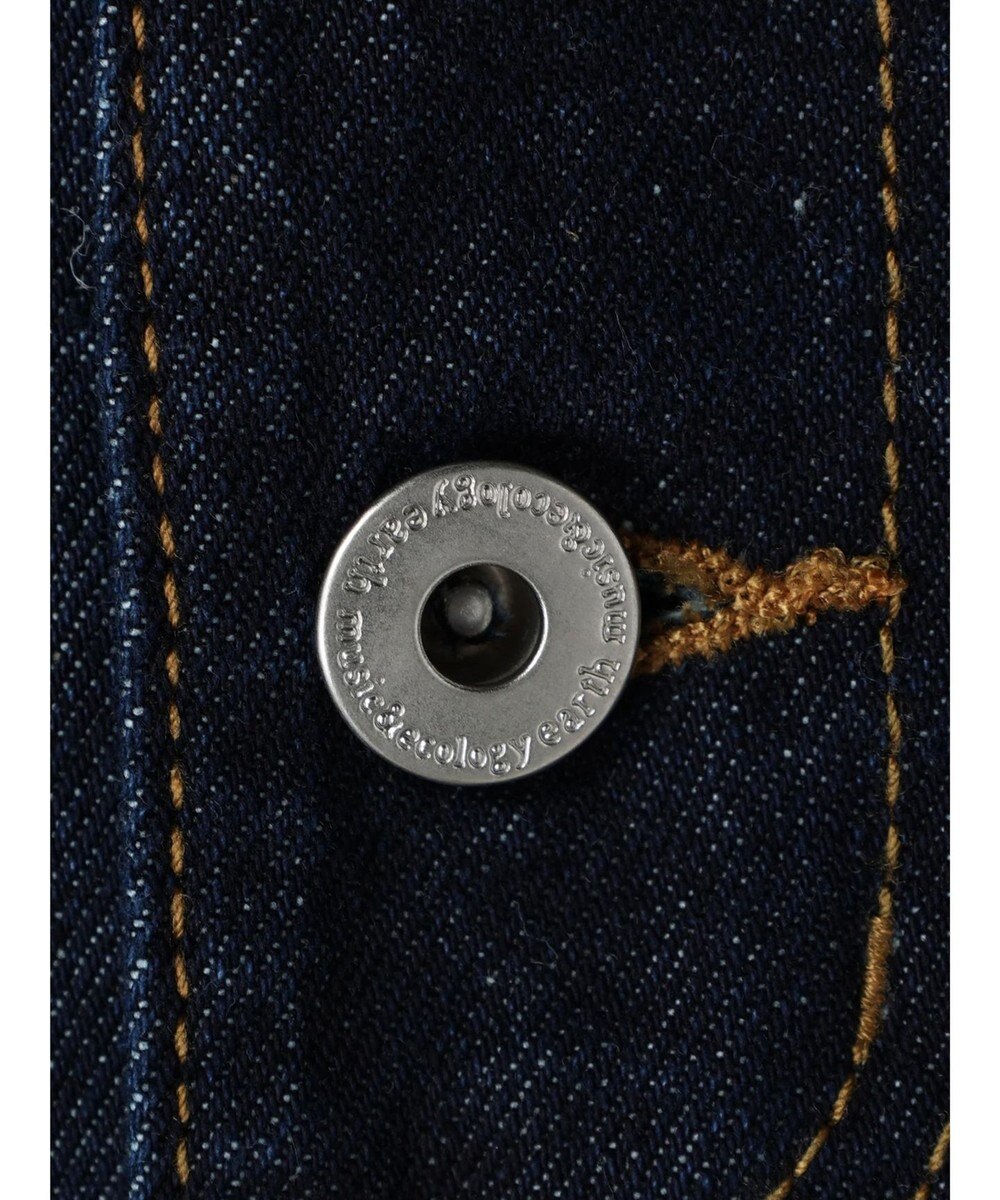 earth music&ecology ボタンフライワイドデニムパンツ 