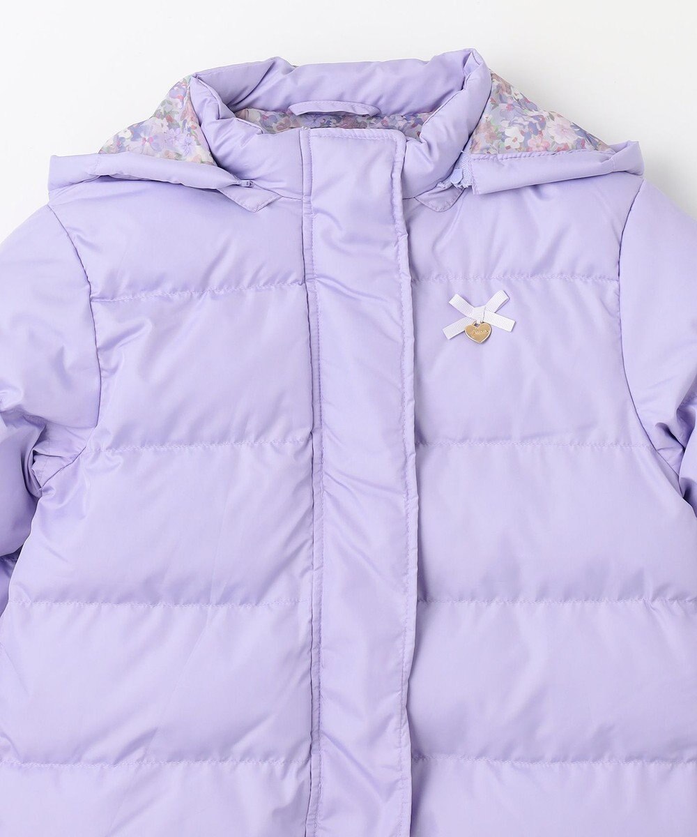 ANY KIDS 【洗濯機OK】中綿 リボン コート 