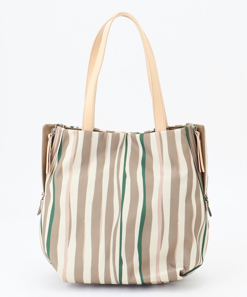 Y'SACCS 【ムック本掲載】ドローイングストライプ　ミニトートバッグ 