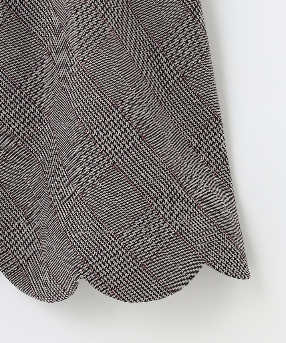 ANY KIDS チェックジャンパースカート 