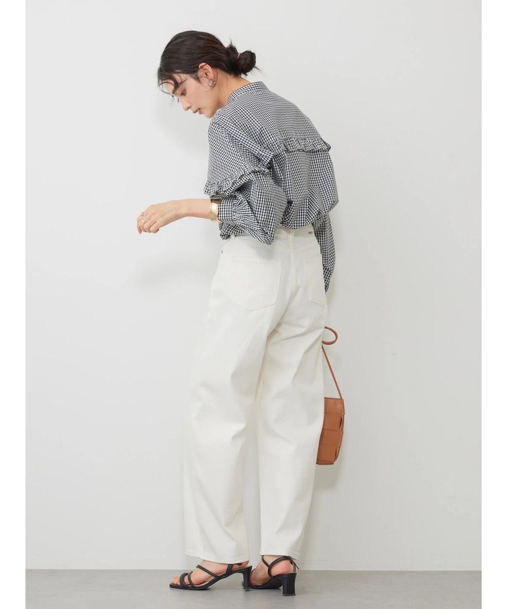 AMERICAN HOLIC フリルバンドカラーシャツ 