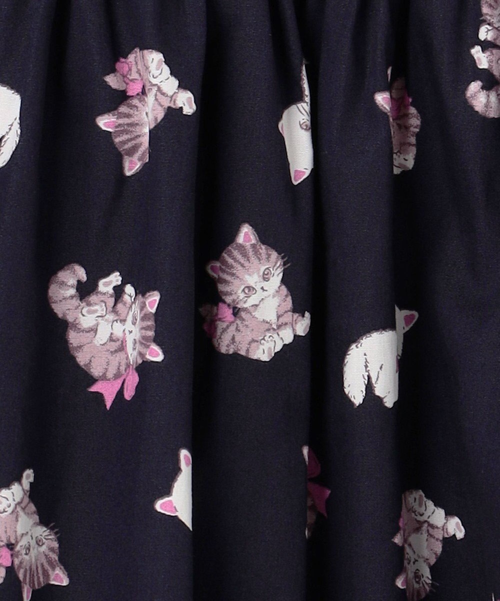 ANY KIDS 総柄 サマーワンピース 