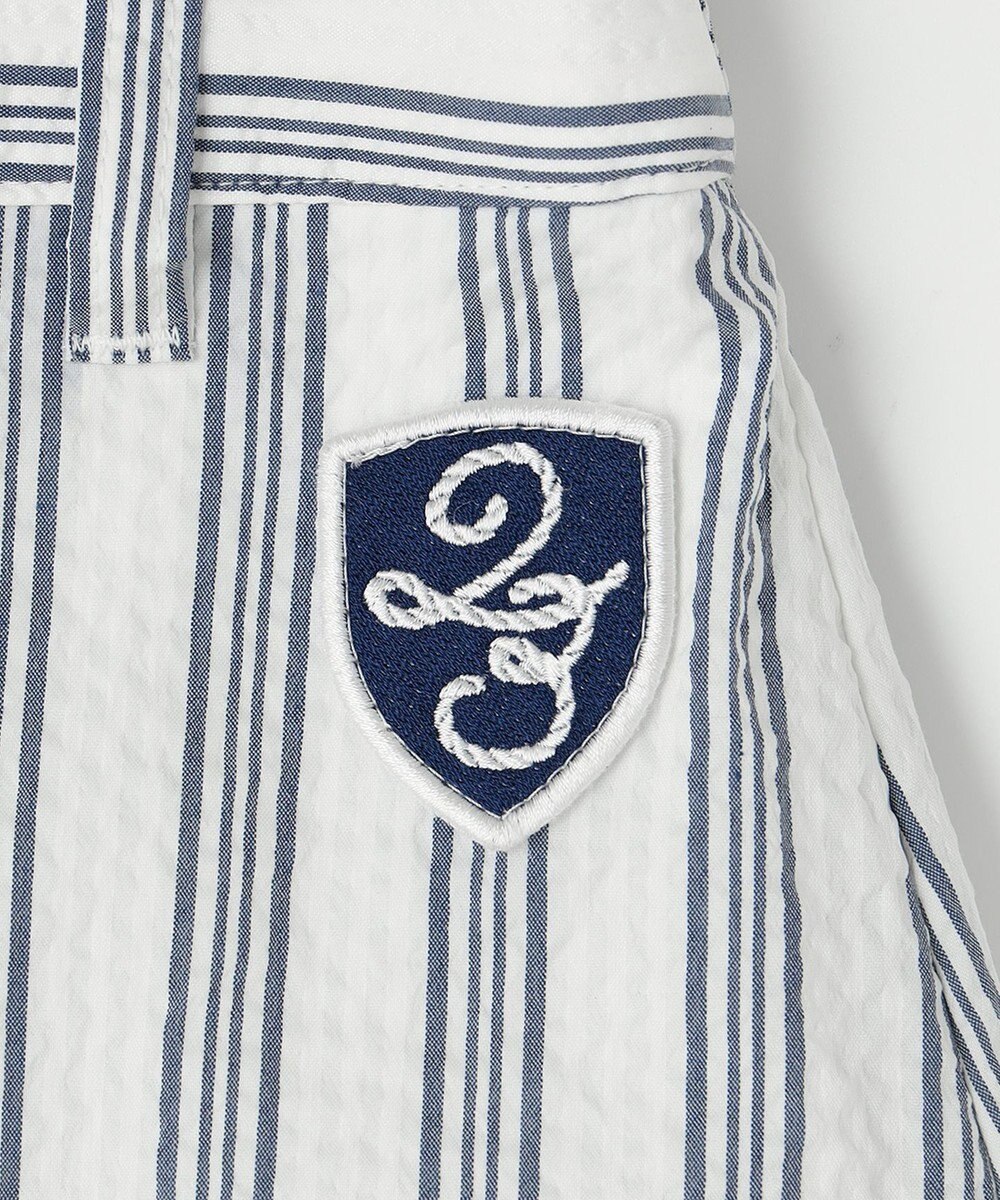 23区GOLF 【WOMEN】【ストレッチ】サッカープリント スカート 