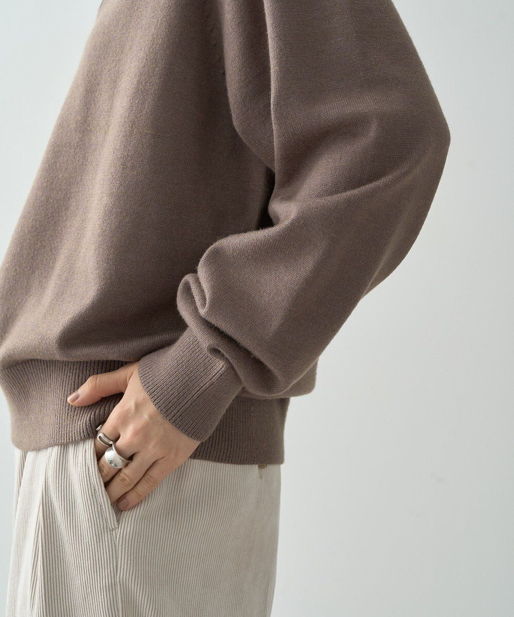 AMERICAN HOLIC バイパチカフタンネックラグランニットプルオーバー 