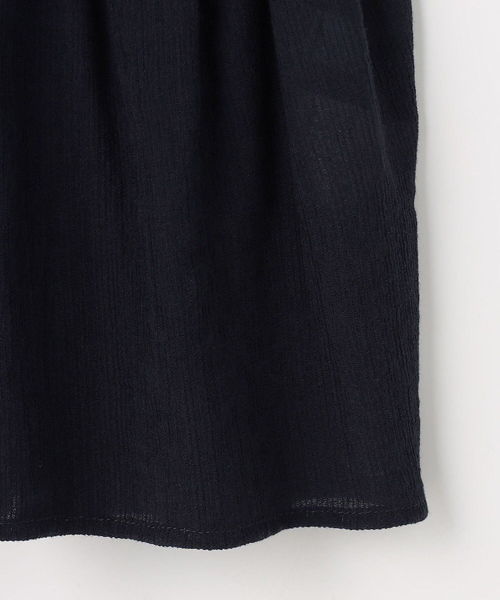 組曲 【先行予約】シアーリンクルクロス ティアードブラウス 