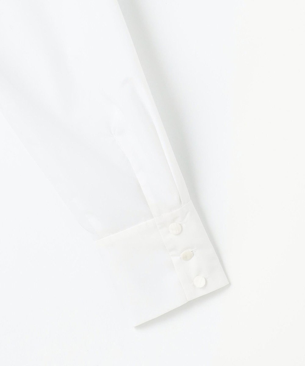 自由区 L 【カタログ掲載】ナチュラルタッチスタンドカラー ブラウス 