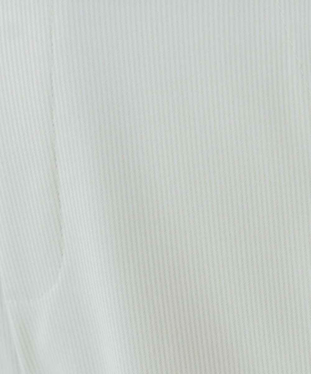 Tiaclasse ストライプストレッチワイドパンツ 